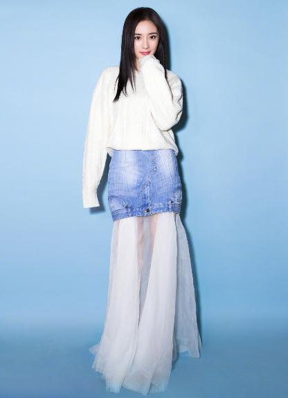 杨幂穿搭新中式同款香云纱,杨幂穿纱裙美上天