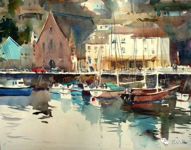 大师课堂｜色彩大师——DavidTaylor作品欣赏及教程视频