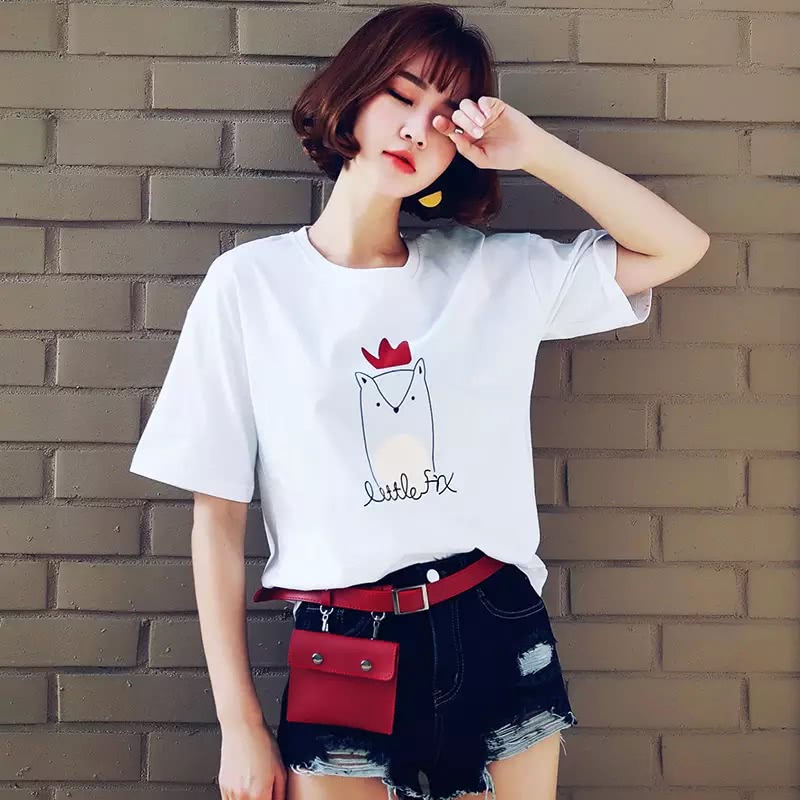 可爱卡通显胸t恤,卡通t恤印花图案