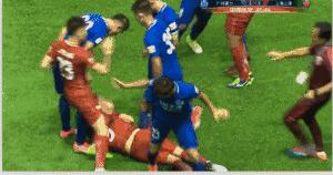 国外业余球员的实力,国外职业足球运动员无对抗射门