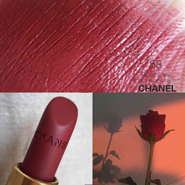 黄皮香奈儿口红试色测评,十大经典口红色号阿玛尼405