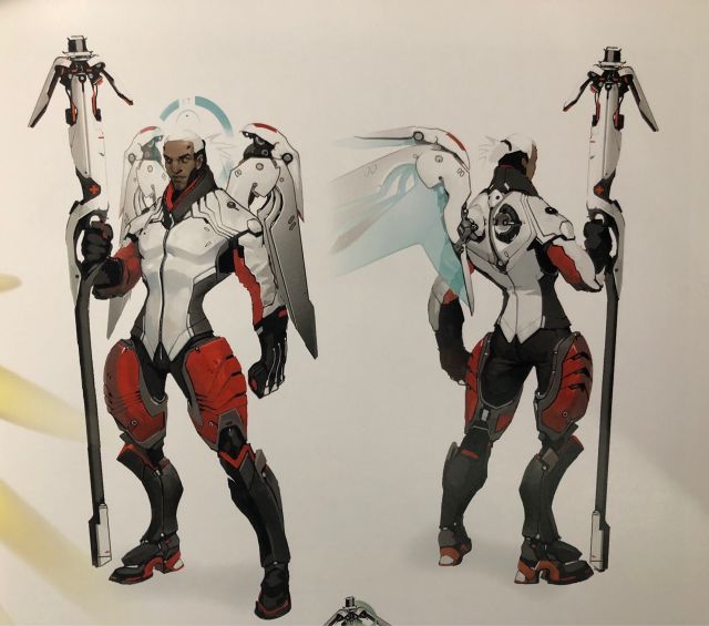 《守望先锋》天使是黑人男性？D.va是猫？瘦高版美是加拿大人？