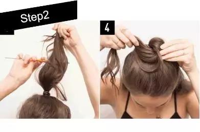 马思纯周冬雨渔夫帽的发型教程,马思纯发型女编发