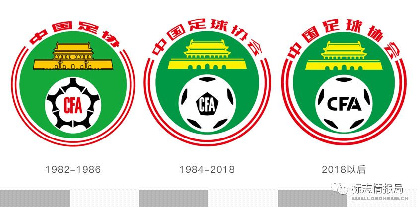 中国足协队徽演变史,中国足协logo图片