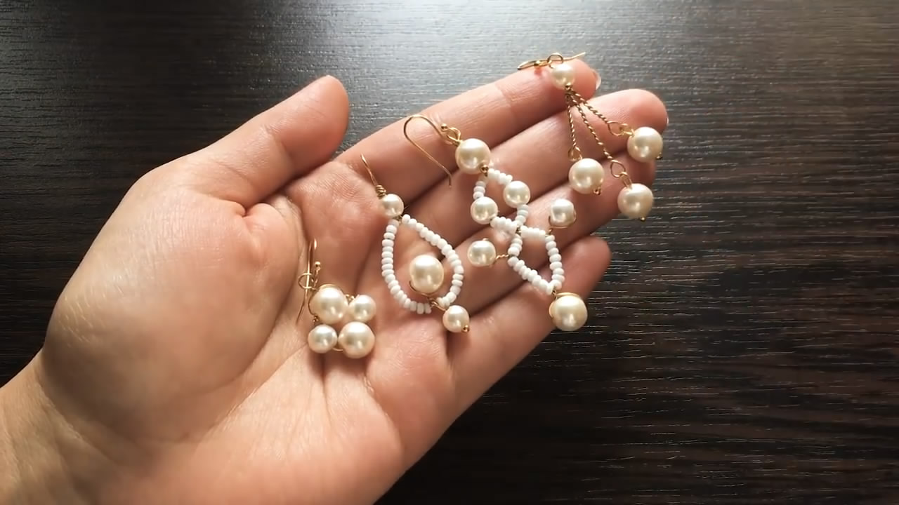 最好看的耳环怎么做,手工耳环制作方法和配方