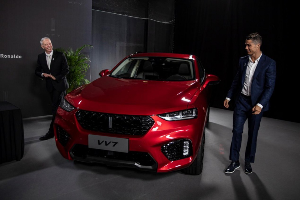 世界杯c罗代言车型,c罗代言wey