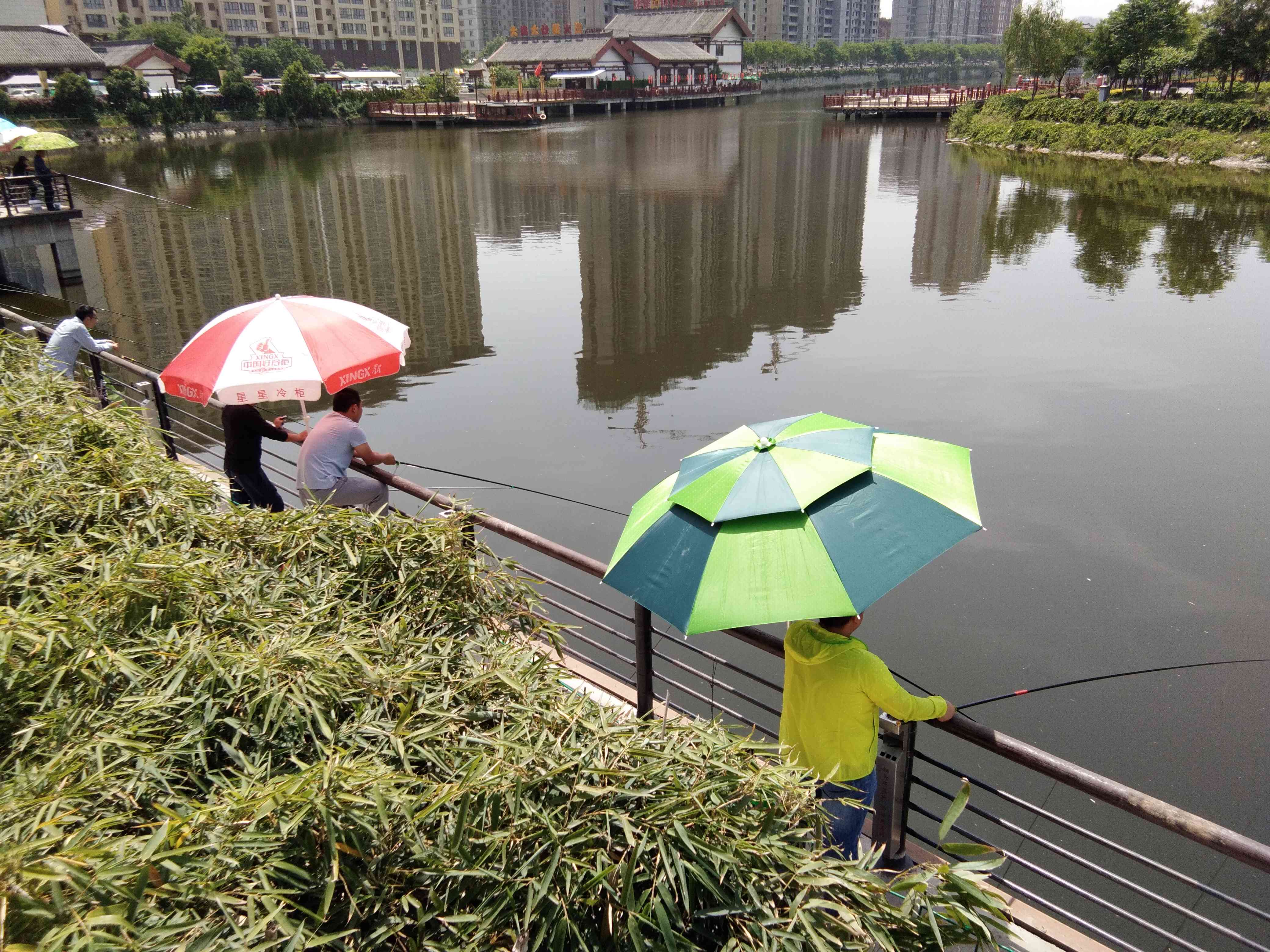 脚踏汉城湖公园全程!感受汉武辉煌!