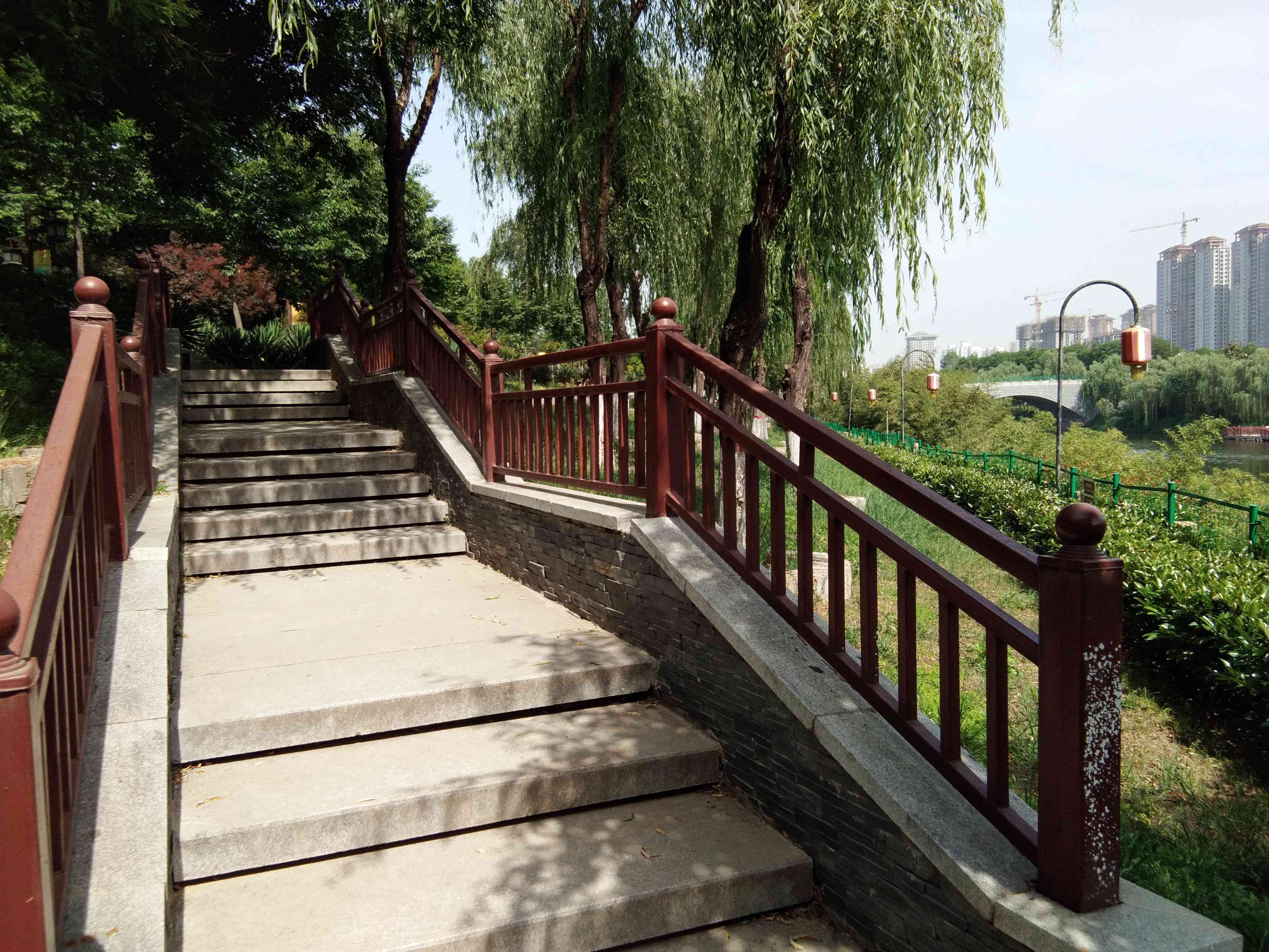 脚踏汉城湖公园全程!感受汉武辉煌!