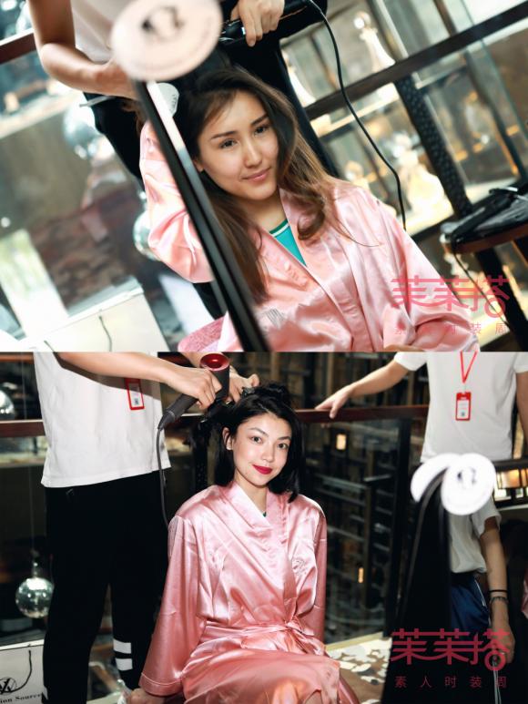 茉茉搭第三届素人时装周引爆京城EQUIS空间