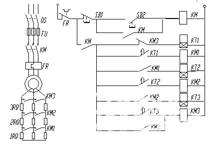 两台电机顺序启动控制线路图,电机控制线路图大全图解