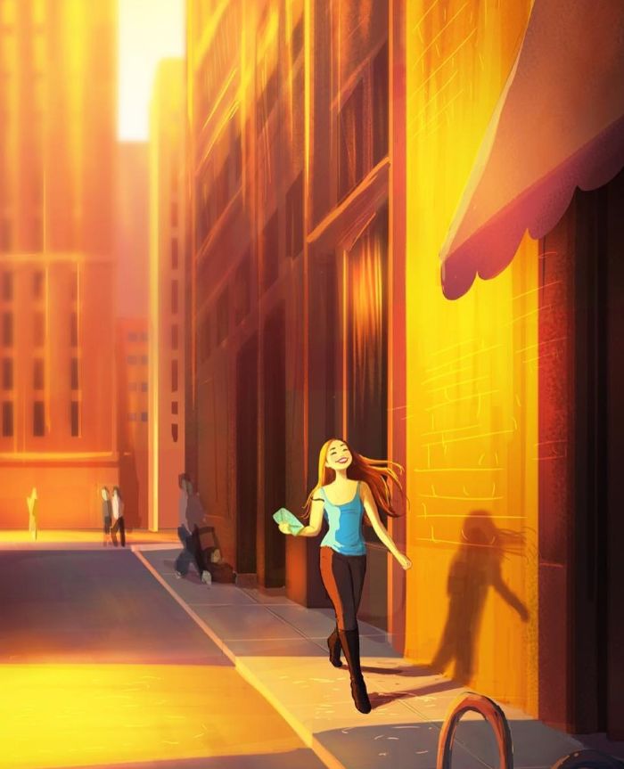 这样的女孩是真正点