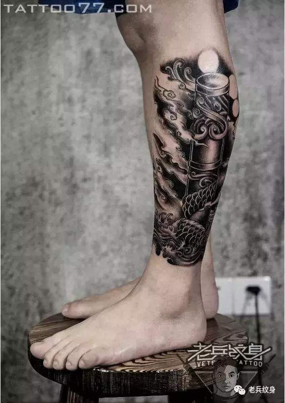 老兵纹身作品,老兵纹身图片大全欣赏