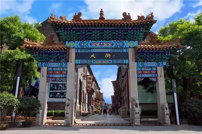 淄博周村古商城旅游,山东旅游景点周村古商城