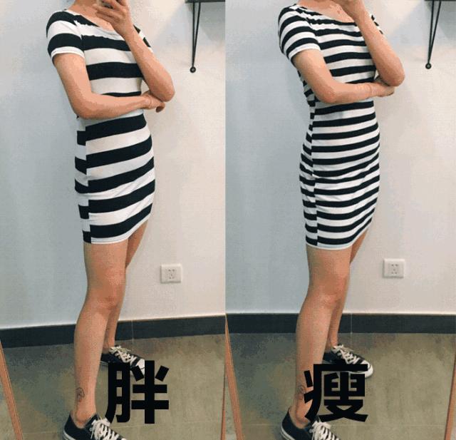 横条纹显瘦还是竖条纹的衣服显瘦,谁说的横条纹显胖的呢