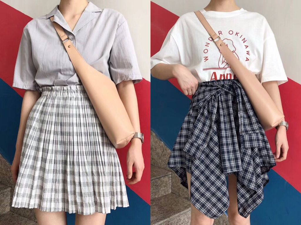 轻熟风早秋穿搭女学生,夏季轻熟风穿搭女高级感