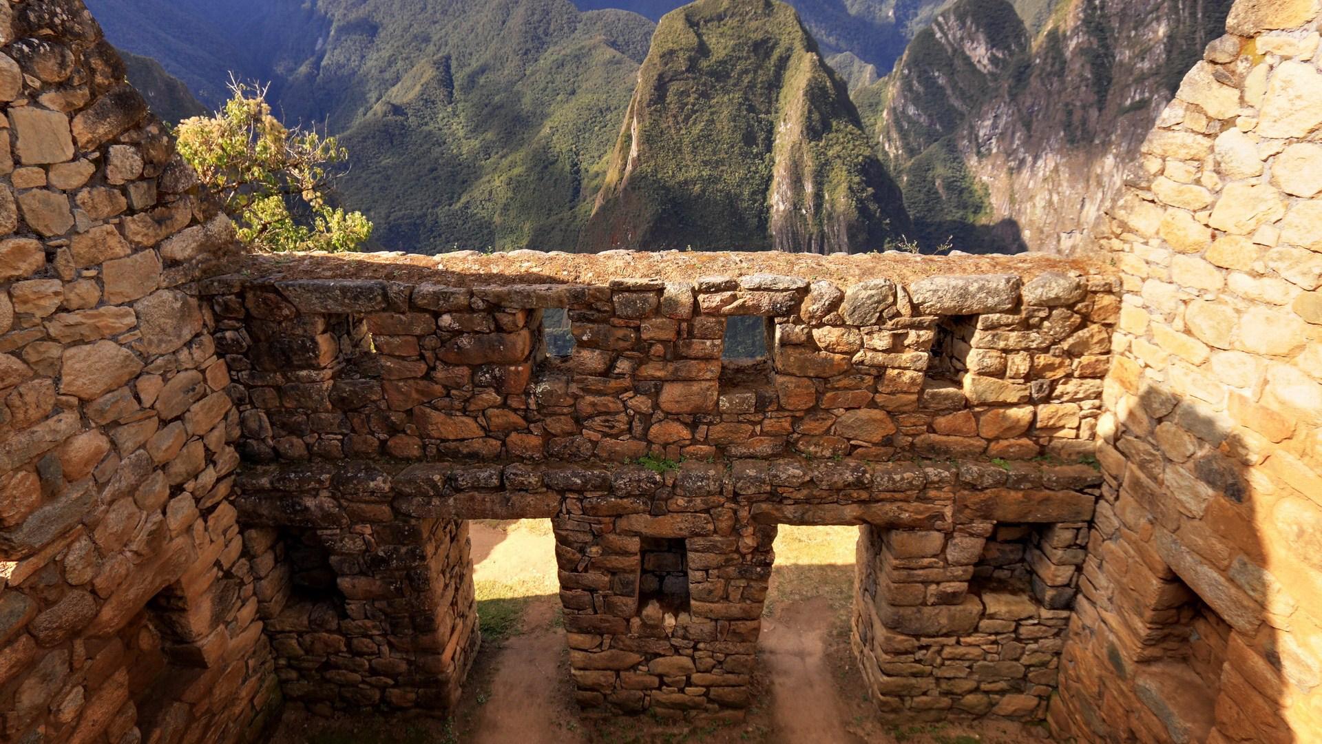 秘鲁马丘比丘遗迹,秘鲁古印加帝国马丘比丘古城