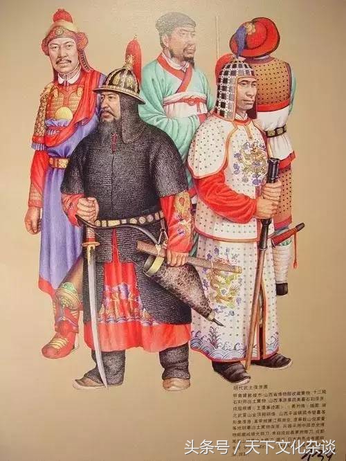 中国古代历朝军服演变图解——真是大开眼界（珍藏版）