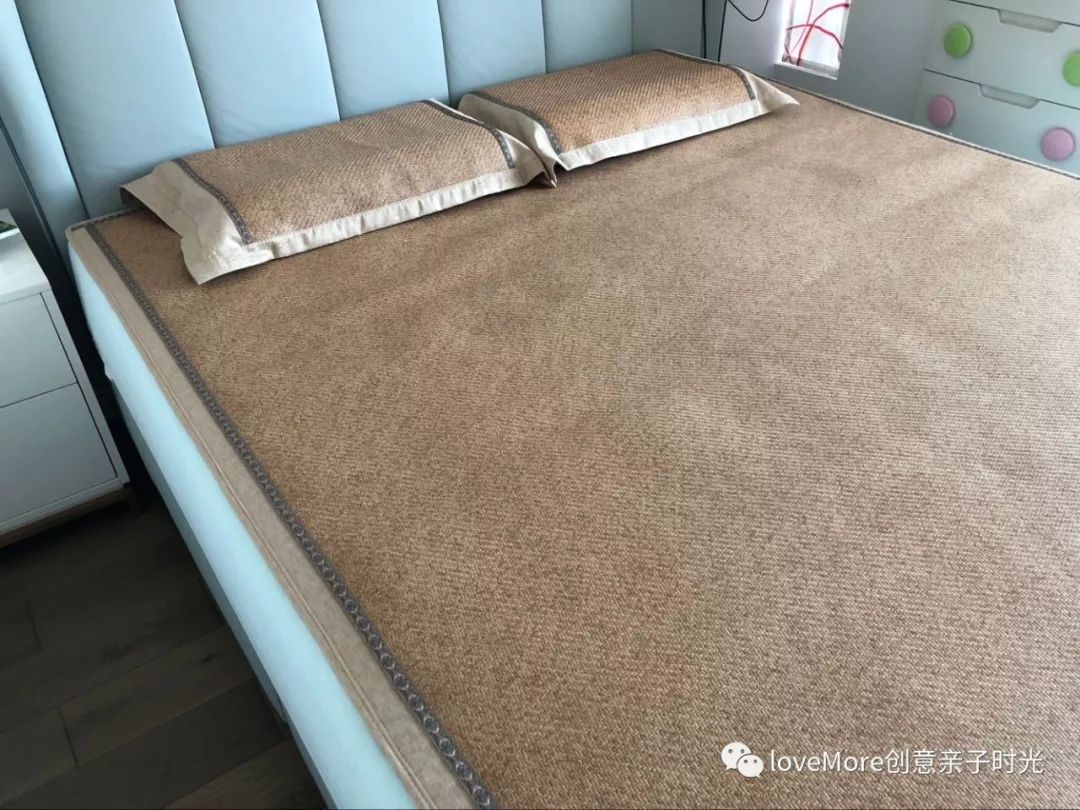 「跟More妈买买买」亲测好用！全家都需要的好席子~抗菌防螨的天然3D藤席