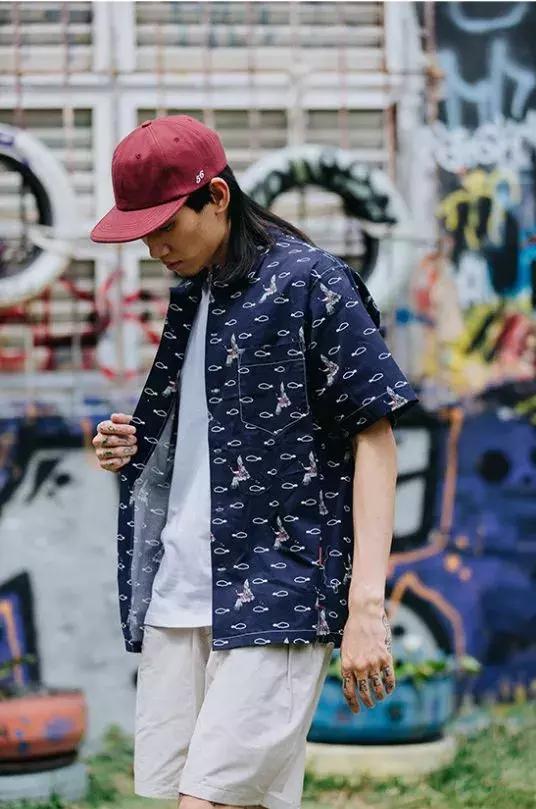 日系性冷淡风格,高街风暖男穿搭