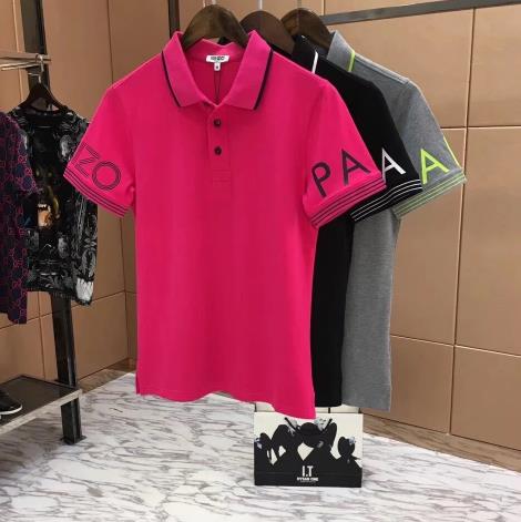 巴宝莉宽松版男士polo衫正品,高田贤三男polo短袖