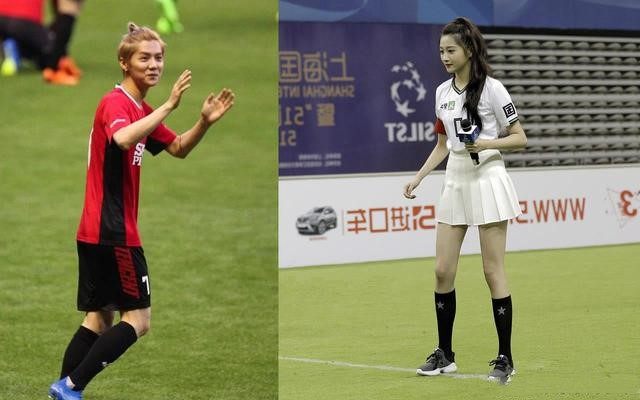 鹿晗足球名人赛完整版,鹿晗明星足球赛视频