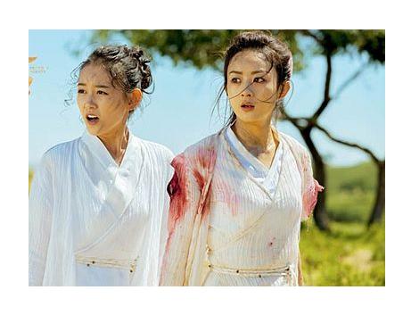 赵丽颖林更新《楚乔传》，赵丽颖被狼追杀，景点原来是这里！