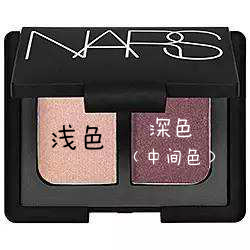 更新一个适合日常的眼影简单画法,眼影画法新手两色眼影盘