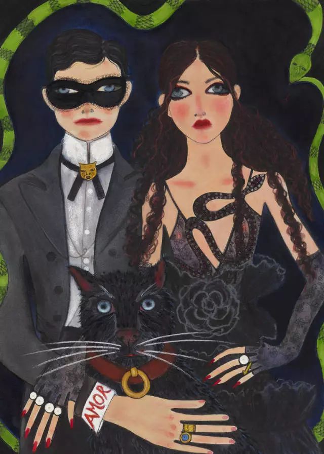 gucci墓地走秀音乐,gucci好莱坞时装秀