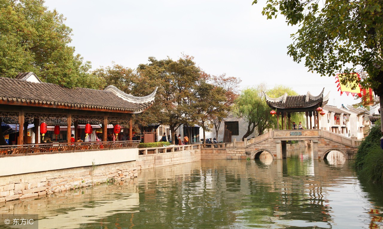 悠悠木渎，流水潺潺，和风拂面，繁花怒放——木渎古镇