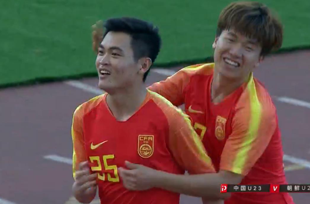 20分钟内连入5球！黄紫昌2射3传U23国足6-2大胜朝鲜U23!