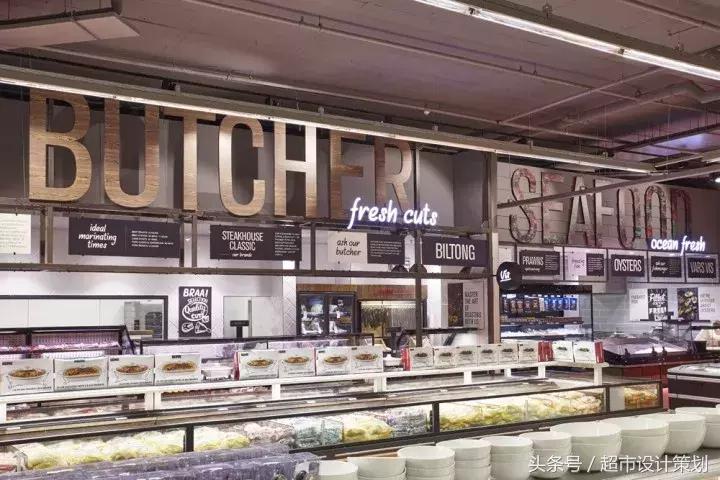 零售区设计效果图,让人惊艳的超市设计