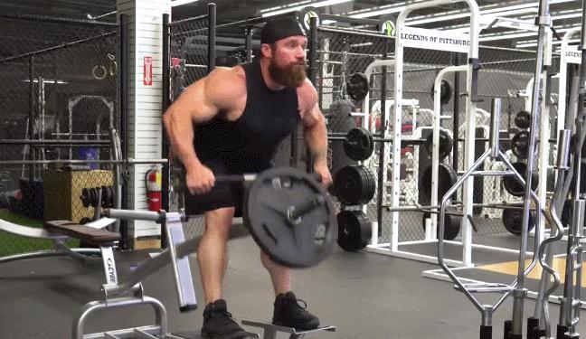 t杠划船会受伤吗,t杠划船能练上背吗