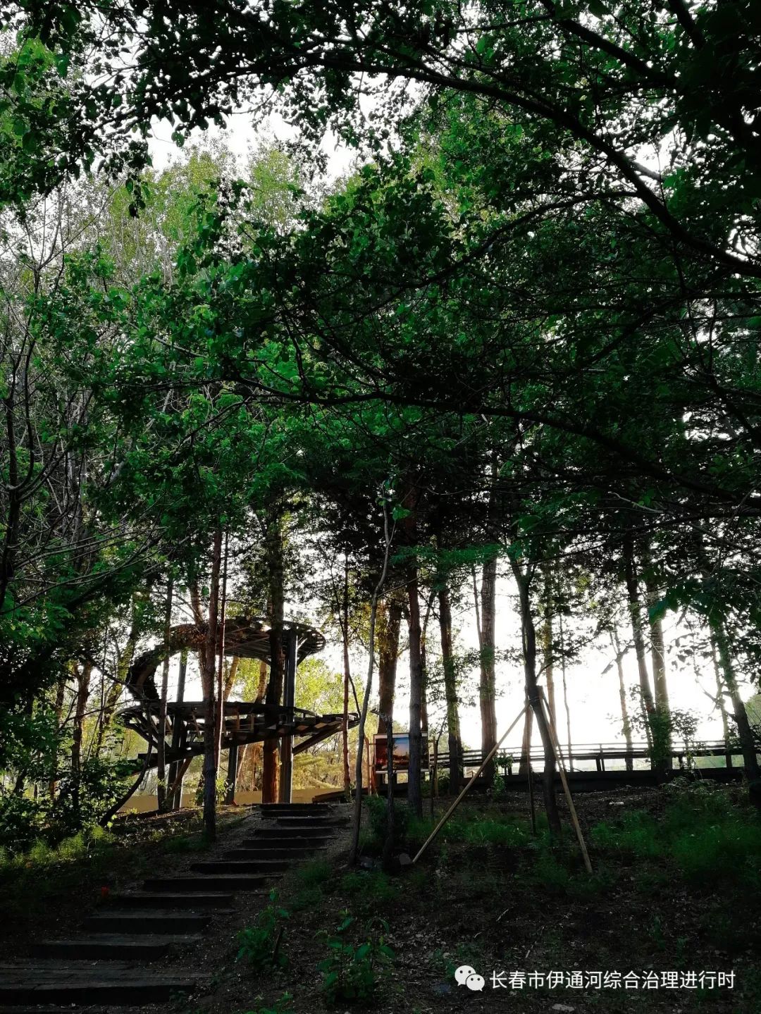 长春网红水上公园,长春水文化生态园水波楼