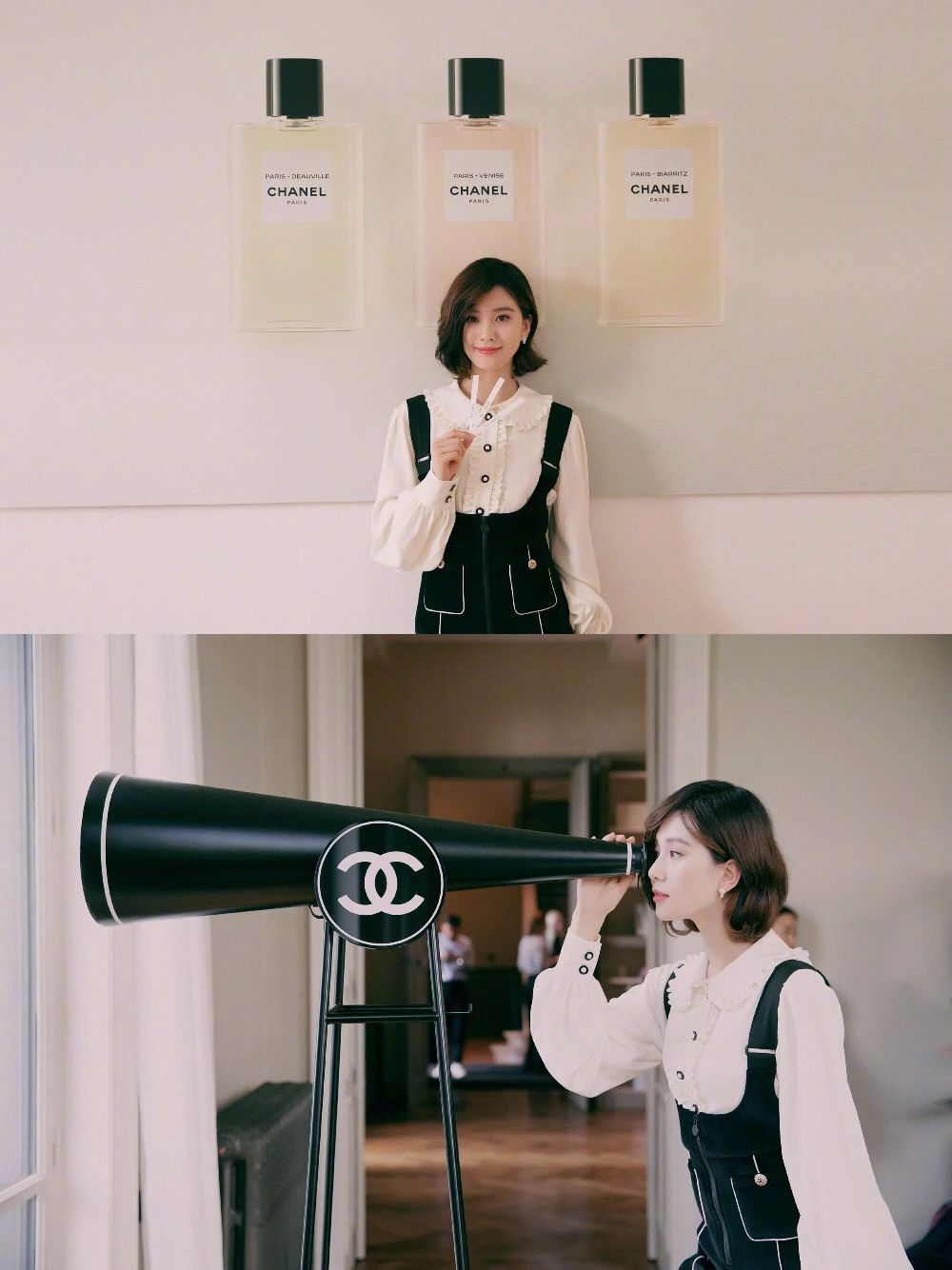 当刘诗诗遇见CHANEL，是仙女本人下凡了吧？