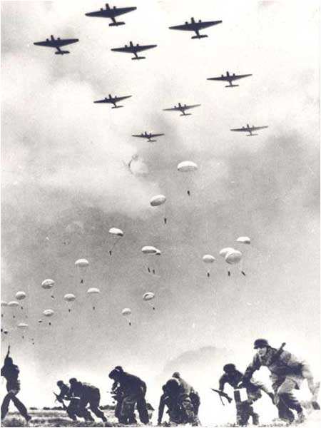 德国伞兵之歌绿色的魔鬼,绿恶魔德国伞兵