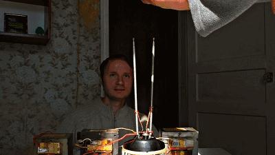 微波炉改装加农炮,微波炉改装武器