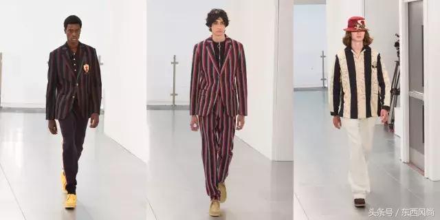 2019春夏伦敦男装周上的三个不同风格的展现