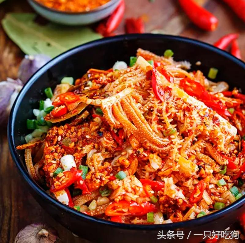 千层肚怎么做,干拌辣子面千层肚
