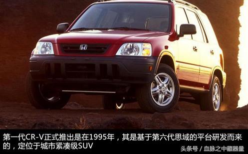 本田CRV历史车型演变（第一代CRV）