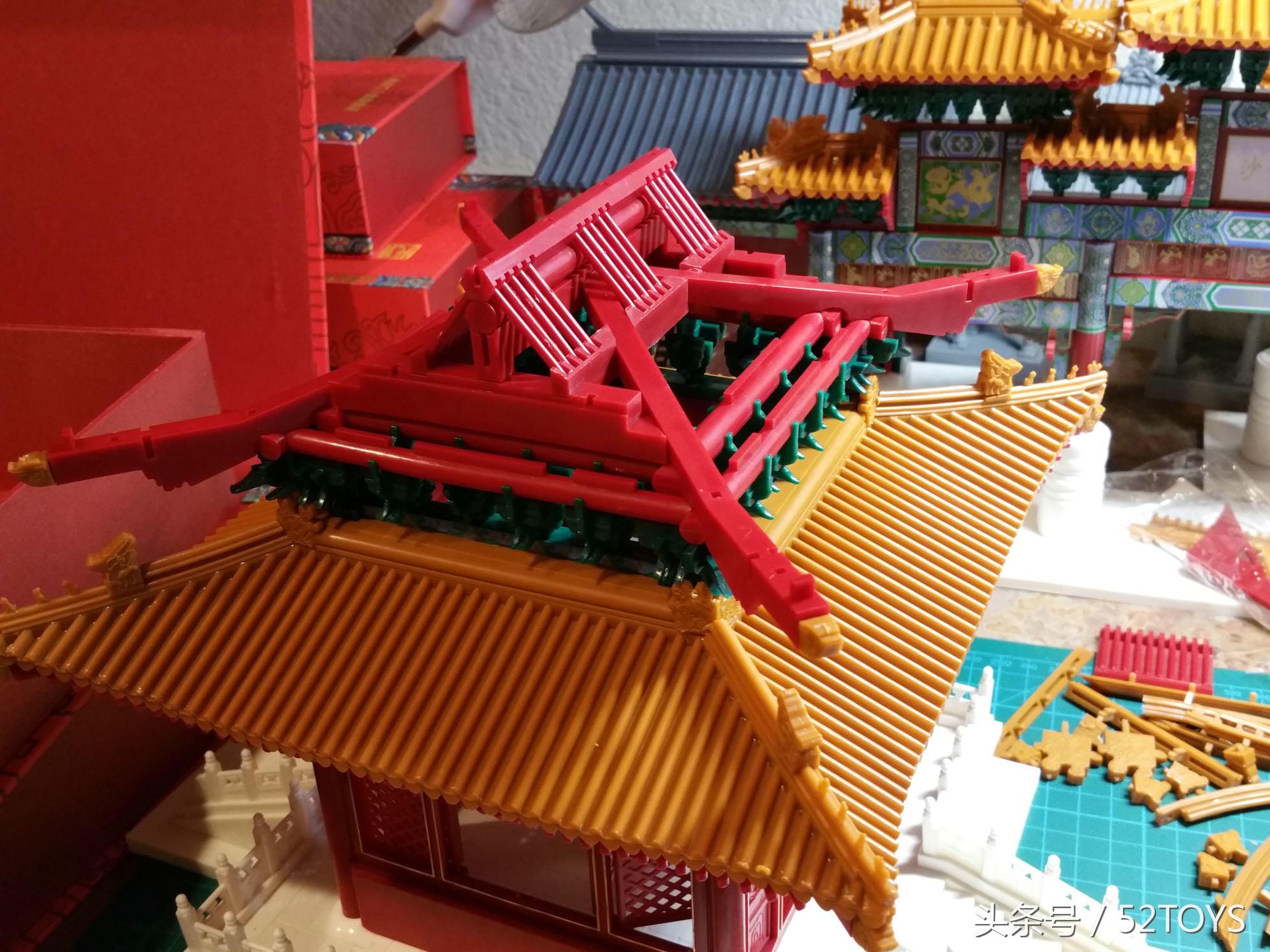 古建筑手办,中国古建筑手办