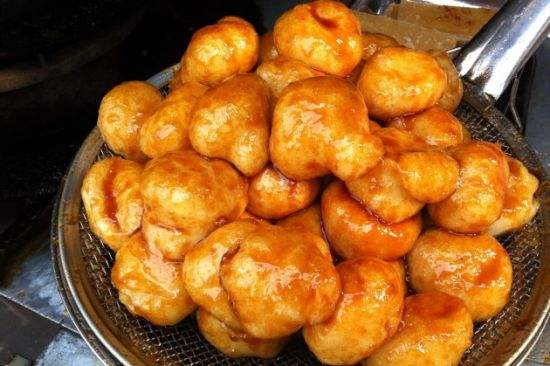 儿时的味道葱油粑粑,儿时的油粑粑