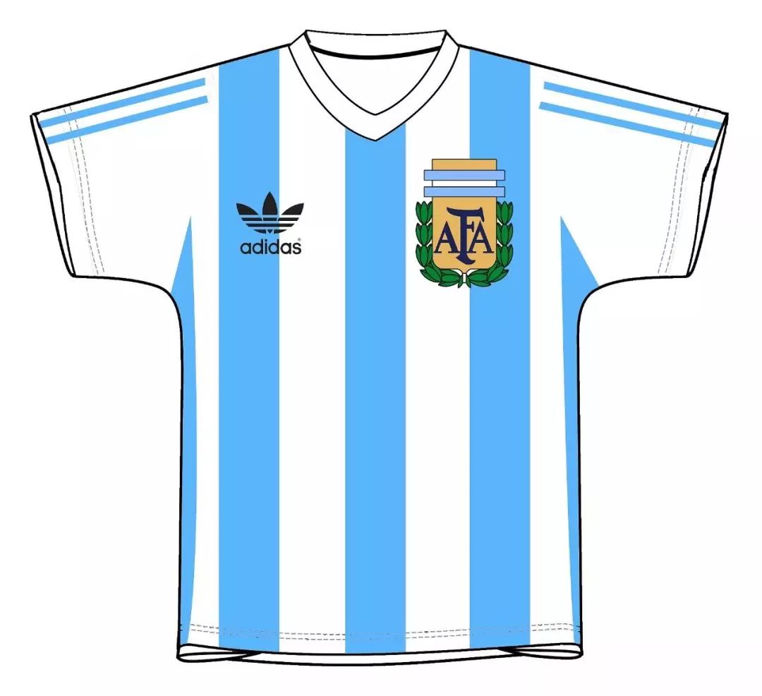 2002世界杯球衣图鉴,1998年世界杯球衣图鉴