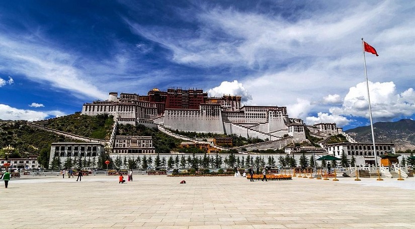 骑行西藏再见拉萨,骑行西藏游览拉萨八廓街