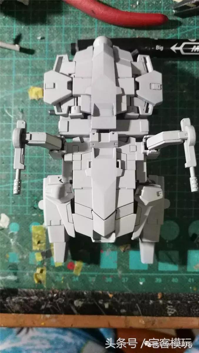 合金模型diy改装,模型制作机甲