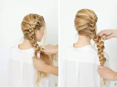 简单易懂又减龄的一款编发造型,侧编刘海编发教程简单又好看