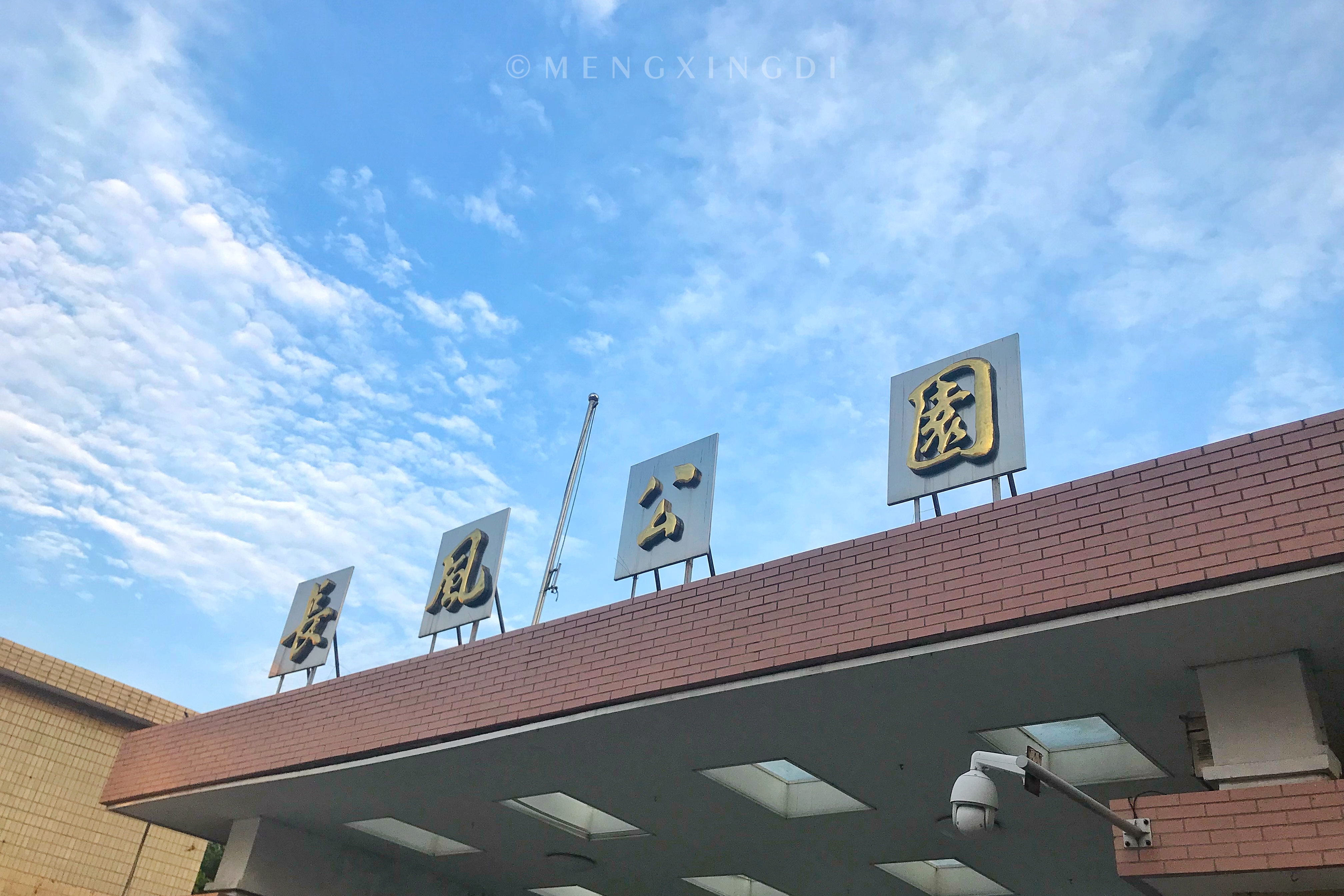 上海消暑园林好去处,上海初秋的长风公园