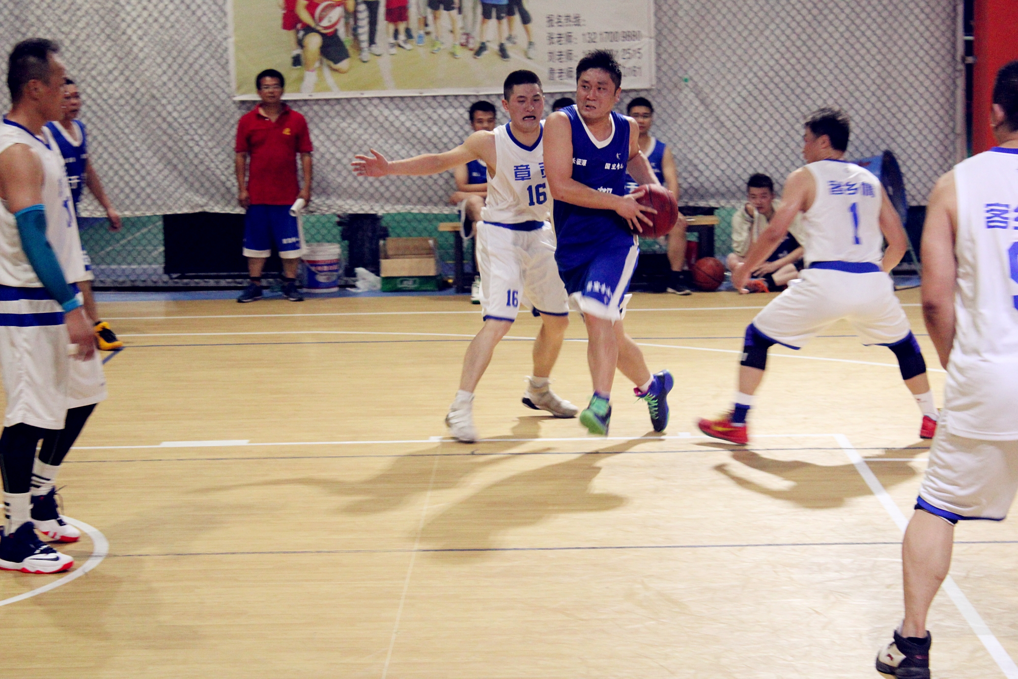 南昌市赣州商会第三届篮球联赛于都VS章贡积分赛