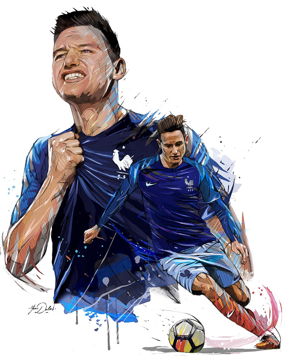 世界杯法国插画,意大利世界杯足球插画壁纸