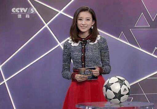 央视主持人马凡舒写真,世界杯马凡舒和她的搭档