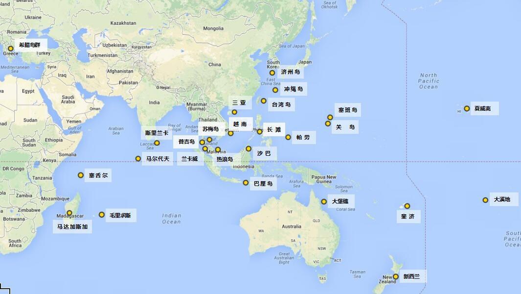 18个最美海岛天堂附签证攻略 (最省钱的海岛旅游攻略)